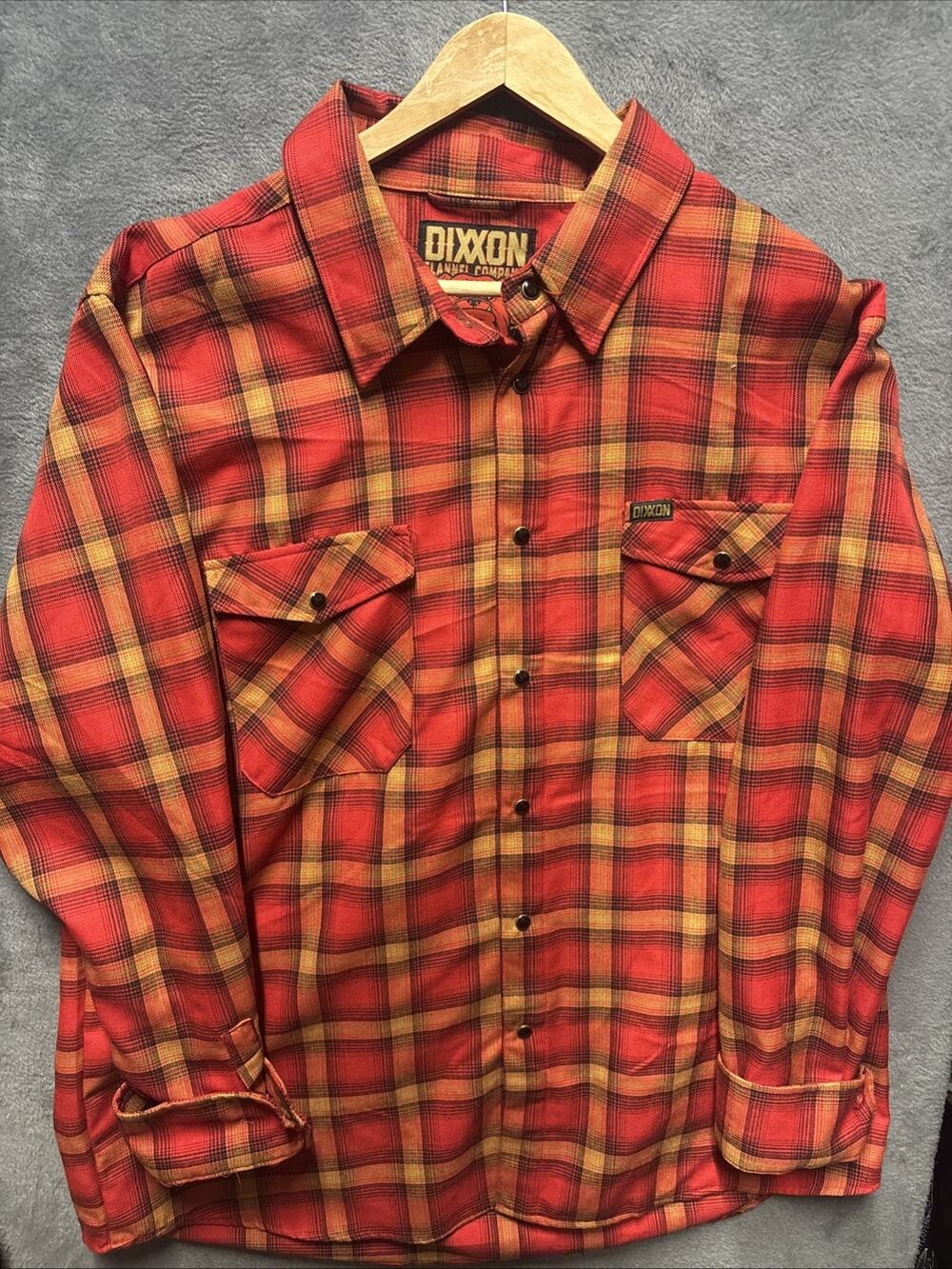 Dixxon Flannel Company "Jarhead" long-sleeve flannel shirt mens Size XXL